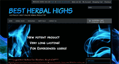 Desktop Screenshot of bestherbalhighs.com
